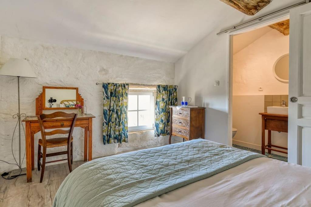 La Calade Bed & Breakfast Montouliers Bagian luar foto